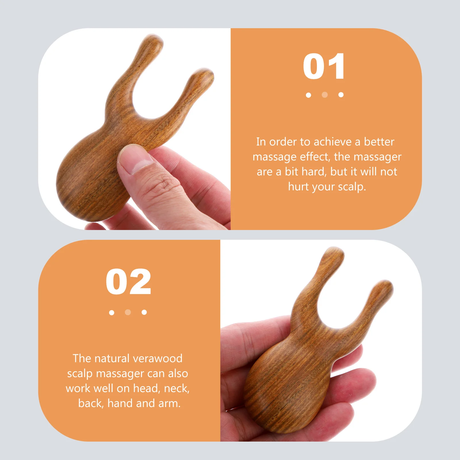 

Массажер для кожи головы, портативная массажная расческа для волос и лица для головы, шеи, рук, износостойкий удобный инструмент, бытовой релаксатор