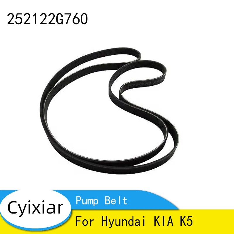 

252122G760 25212-2G760 RIBBED BELT-V Sorento Engine Coolant Pump Belt for Hyundai KIA K5 Engine Coolant Pump Belt