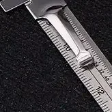 1/2개 6인치 강철 정밀 눈금자, 스텔라 슬라이딩 메커니즘 및 정확한 인치 1/32" mm/미터법 눈금