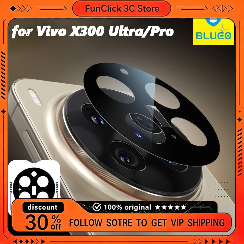 Blueo AR Tempered Glass Film for Vivo X300 Ultra,Full Cover Screen Protector,AR Enhanced Transparency Film for VIVOX300