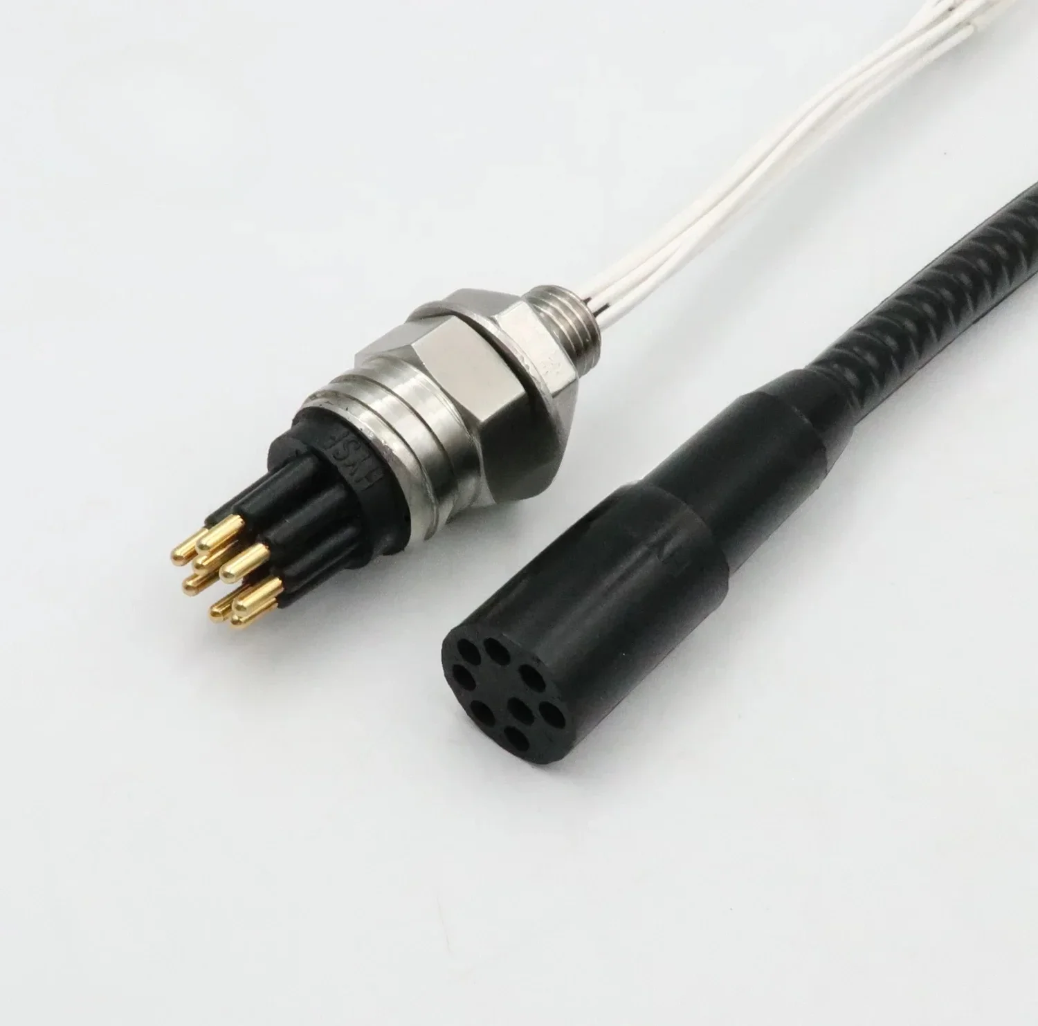 

MCBH8F MCIL8M miniature 8-pin deep water connector male female pair plug for deep sea
