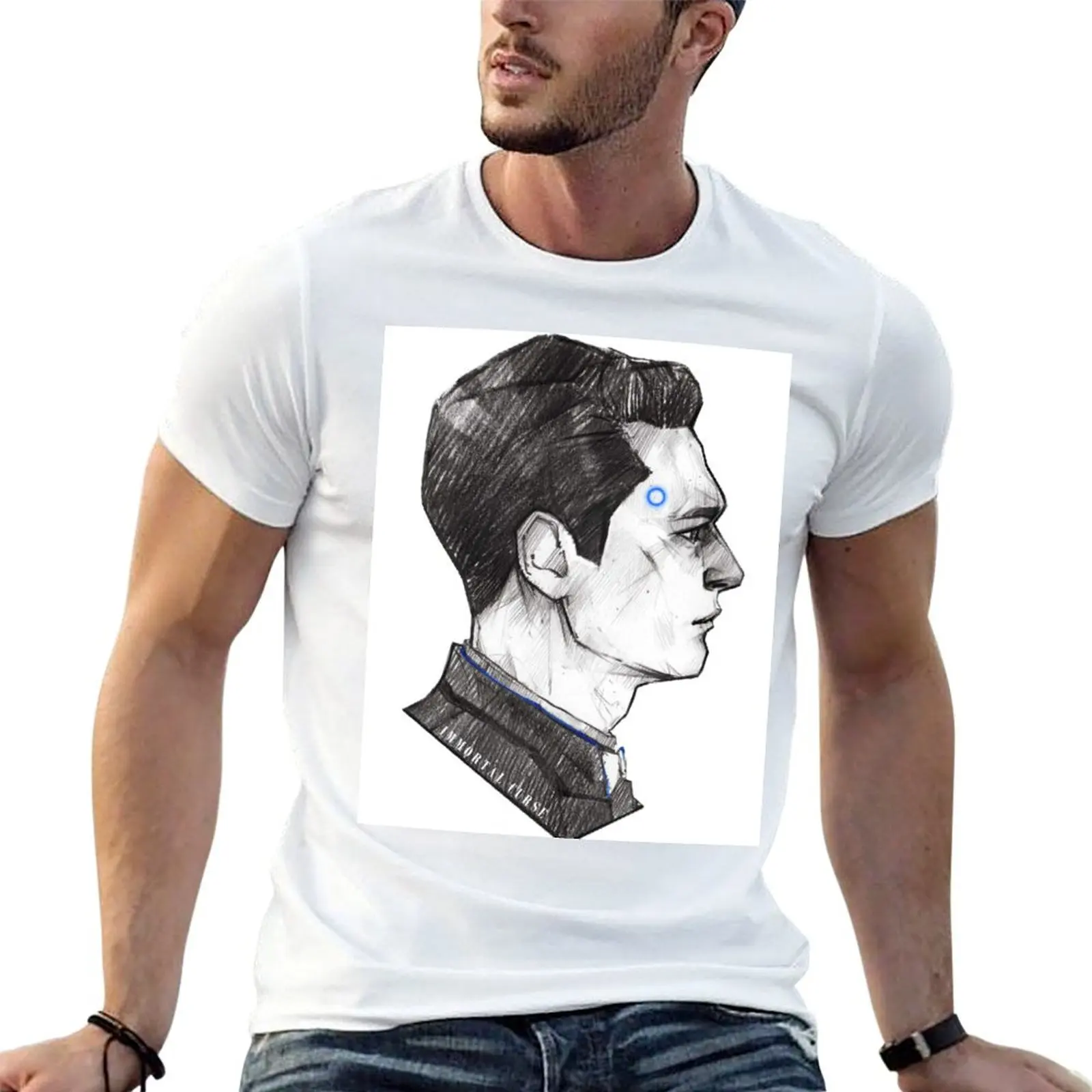 [Connor] T-Shirt Non-Shrink Basic Cotton T-Shirt