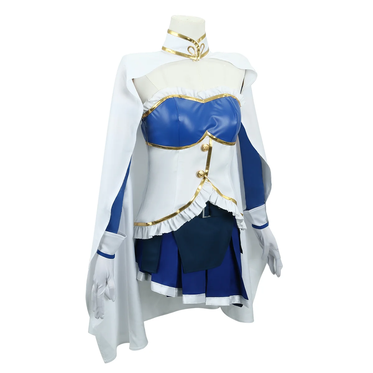 Hemixush Anime Cos Miki Sayaka Cosplay Costume Party Uniform Full Set Female Suit