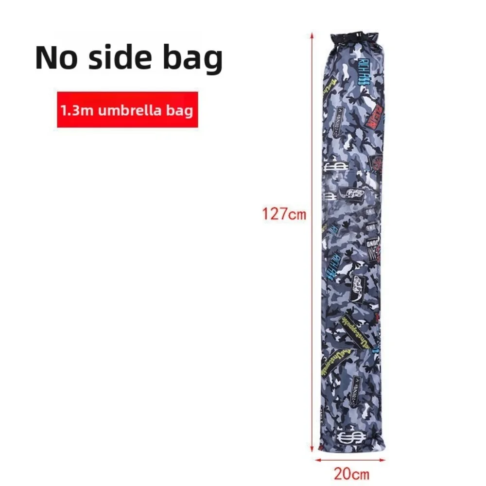 Multi-function Fishing Rod Cover Portable Foldable Fishing Rod Holder Thicken Canvas Oxford Cloth Fishing Gear Fishing Trip