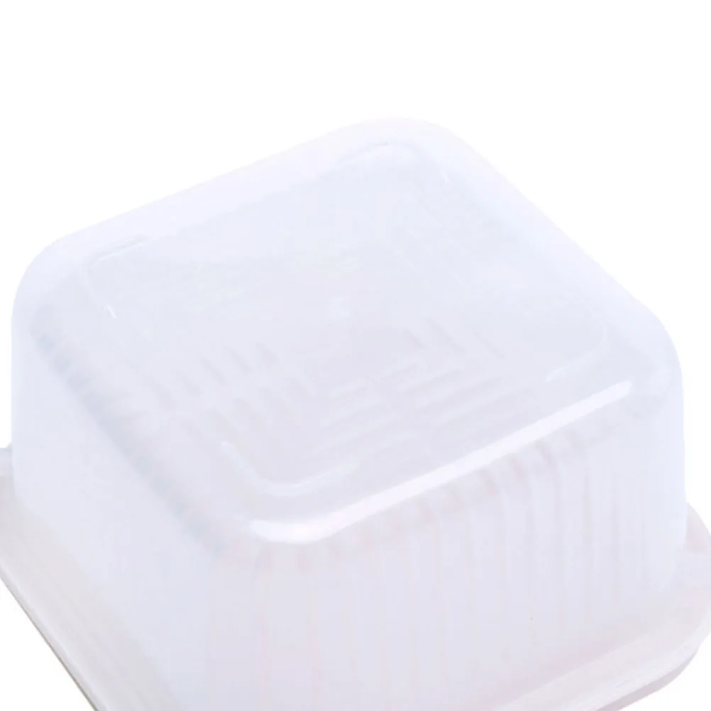 

Storage Box Home Crisper Vegetables Kitchen Fruit Transparent Beige PP Material Compact Drainer Storage Container