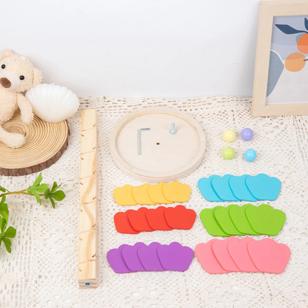 Jouet en bois à assembler pour les tout-petits, piste d'arbre, boule de marbre, jouets de chute assemblés pour les tout-petits, enfants roulants 1-3