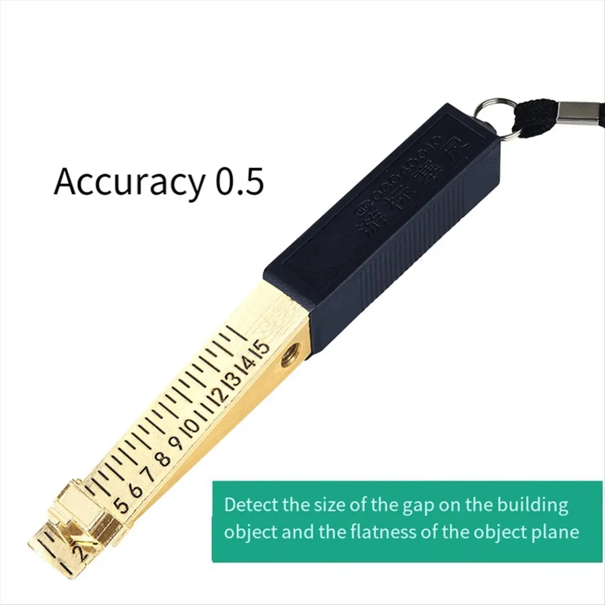 #85A Door-Gap Measuring Tool, 1-15mm Fire Door-Gap Gauge Checker,gap-gauge,(Metal)