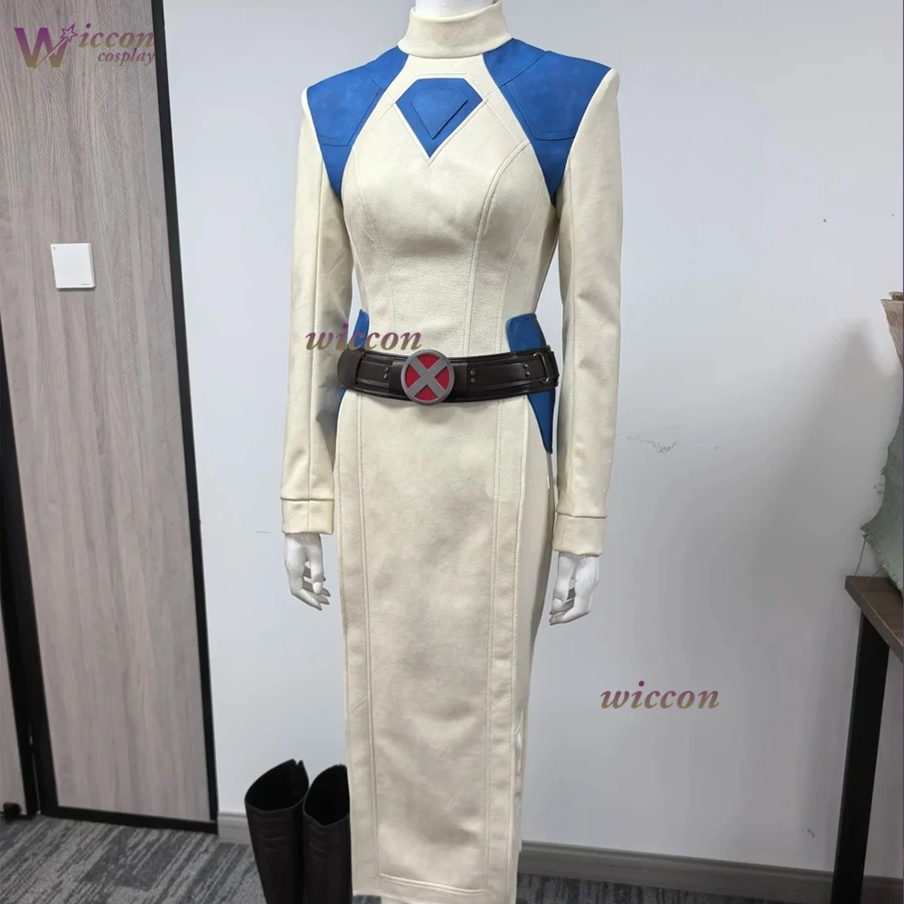 NebulaCloak Mystique Cosplay Costume for Women Uniform Leather Belt Strap Female Superhero Roleplay Fantasia Outfits Halloween