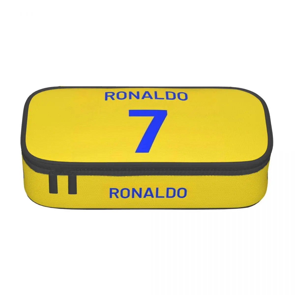 

CR-7 C-Ronaldo Num 7 Vertical Retractable Pencil Case Pencil Bag Zipper Pencilcase Large Capacity Pencil Pouch