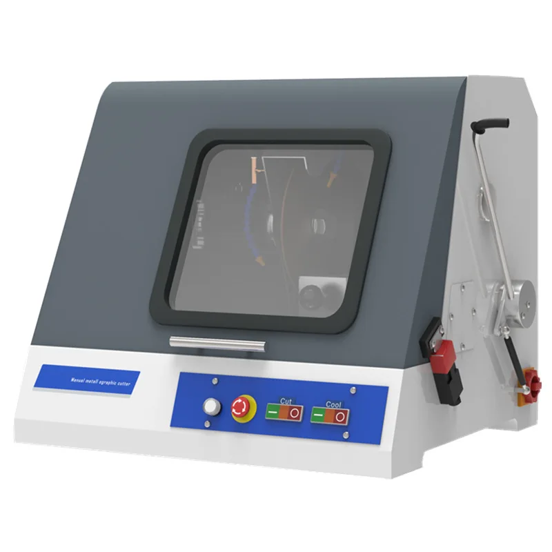 

SQ-100 desktop manual metallographic sample cutting machine, cutting diameter 100mm
