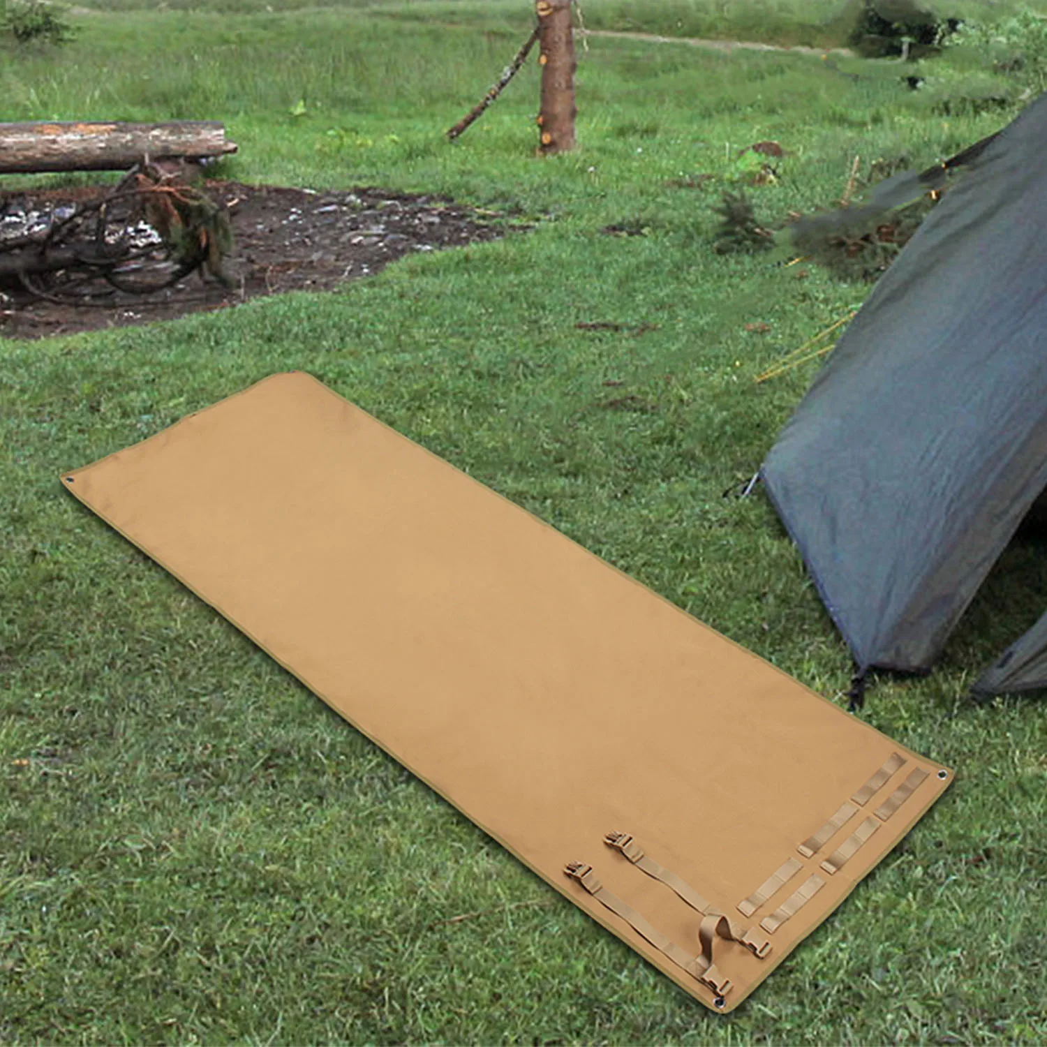 Kosibate Tactical Shooting Lightweight Roll Up Camping Mat Non-slip Gun Hunting Pad Waterproof Picnic Blanket