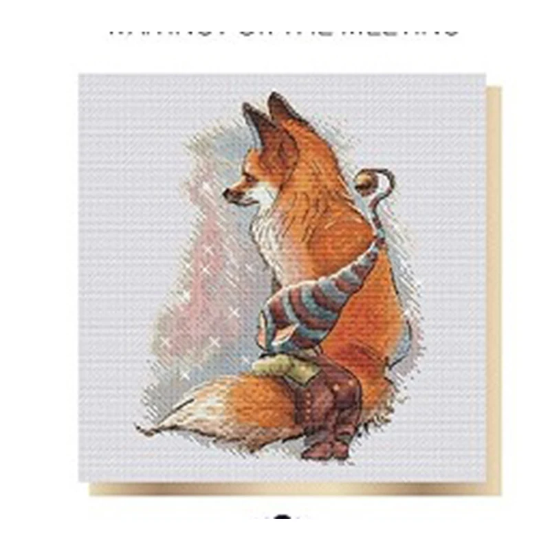

6593 Cross Stitch Kits Cross-stitch Kit Embroidery Threads For Embroidery Set Christmas Crafts For Adults Embroidery Needles DIY