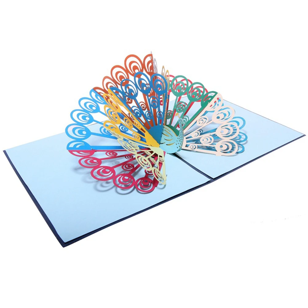 

3D Greeting Cards Premium Paper Eco Friendly Wedding Anniversary Party Invitation Hollow Out Gift Card Printing Products