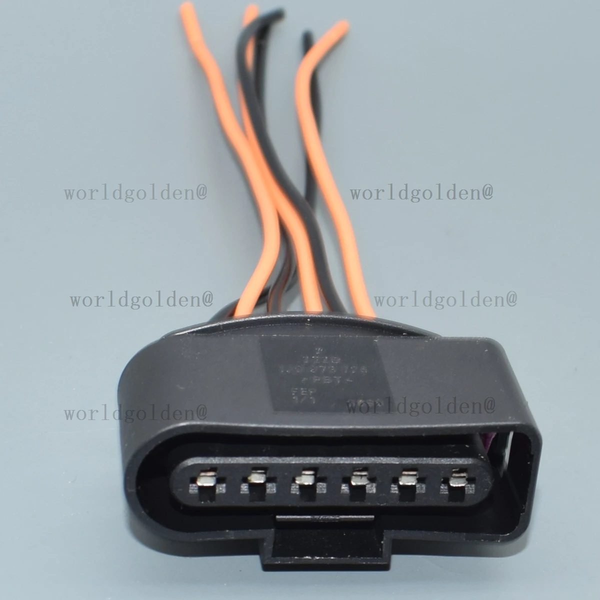 1J0973726 6Pin Male Female Plug Kit for Universal Vehicles Exterior Lamp Sensor Harness Repair car connector