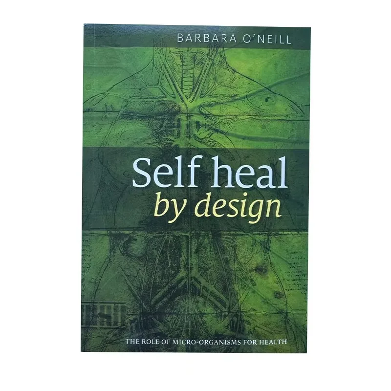 2 Books Self Heal By Design / Sustain Me By Barbara O'neill Guide Book in English Paperback