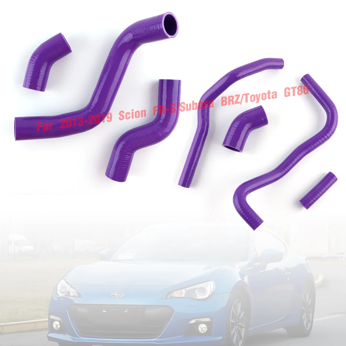 

Silicone Radiator Coolant Hoses For 2013-2019 Scion FR-S / Subaru BRZ /Toyota GT86