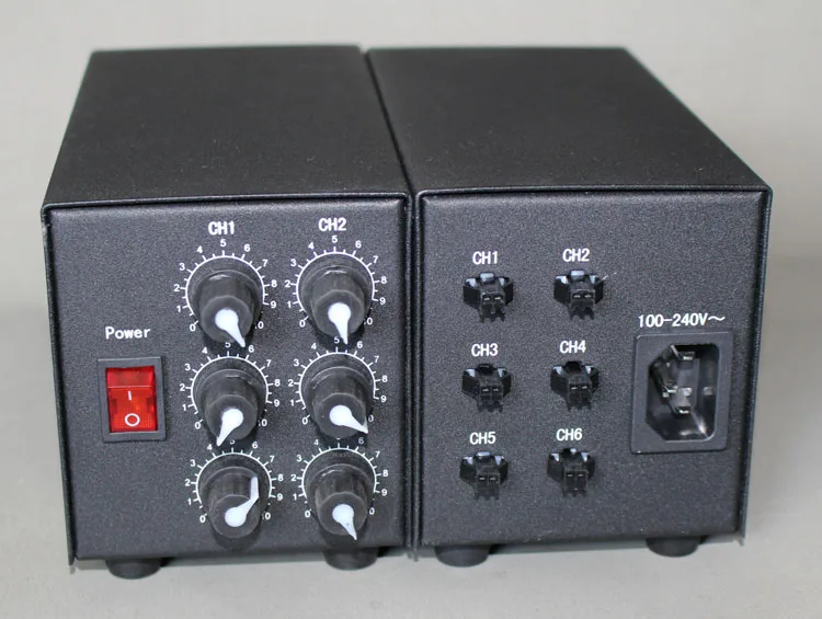 6-Kanaals Analoge Controller Machine Vision Lichtbron Led Power Driver Constante Stroom Voltage Regulator