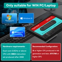2TB Game Hard Drive With 77 PC Games AAA Games Plug and Play Game Consoles for Win PC/Laptop Playnite HDD External Hard Drive 6