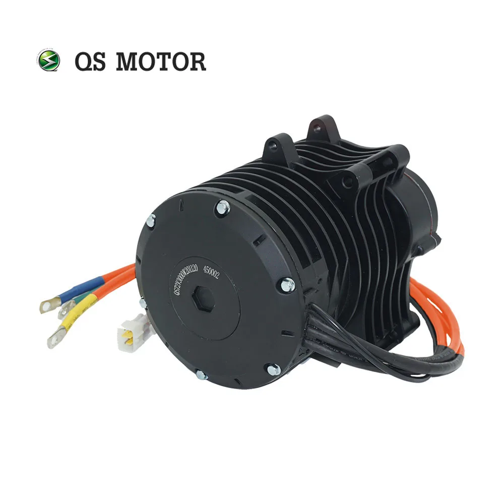 QSMOTOR-Motor de accionamiento medio continuo con controlador de EM150-2, QS138, 3000W, V3, 70H, 5500W, máximo 72V, 100KPH