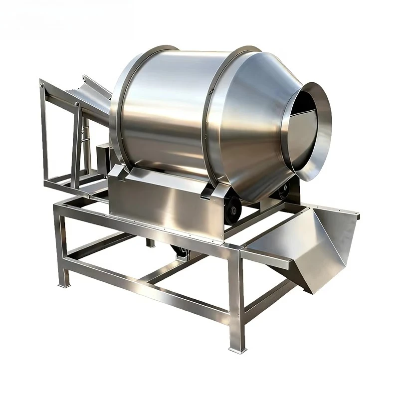 

Stainless Steel Drum Mixer Food Grade Dried Meat, Tofu, Chicken Feet, Pickles, Eight Treasures Congee, Powder, Tea Drum Mixer