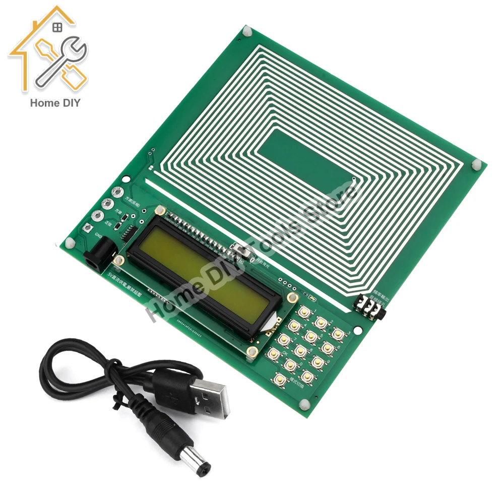 Gerador de Ressonância de Ondas Schumann Ajustável Gerador de Pulso de Ultra-baixa Frequência Ressonador de Áudio Interface Usb 0.01hz300000hz