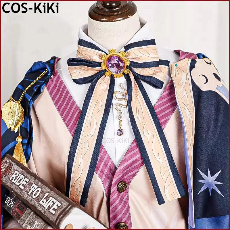 COS-KiKi Nu: Carnival Yakumo Game Suit Gorgeous Handsome Uniform Cosplay Costume Halloween Party Role Play Outfit Men