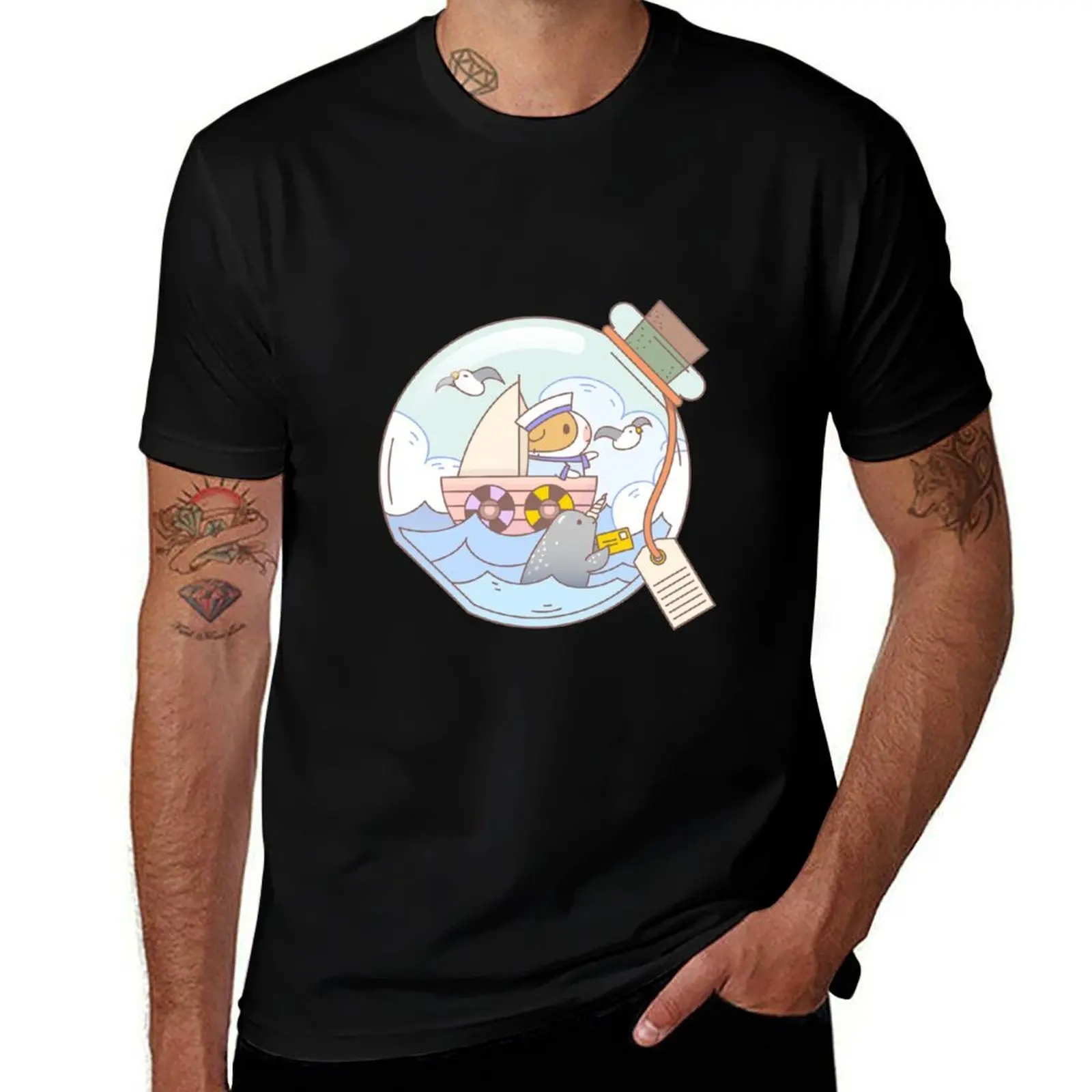 

Bubu the Guinea pig, A jar of adventure T-Shirt cute tops graphic t shirts sublime man clothes mens graphic t-shirts hip hop