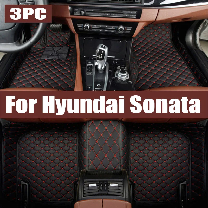 

TPE Custom Car Floor Mats For Hyundai Sonata 8th Generation 2010 2012 2013 2014 2015 Waterproof Carpet Auto Interior trunk mat