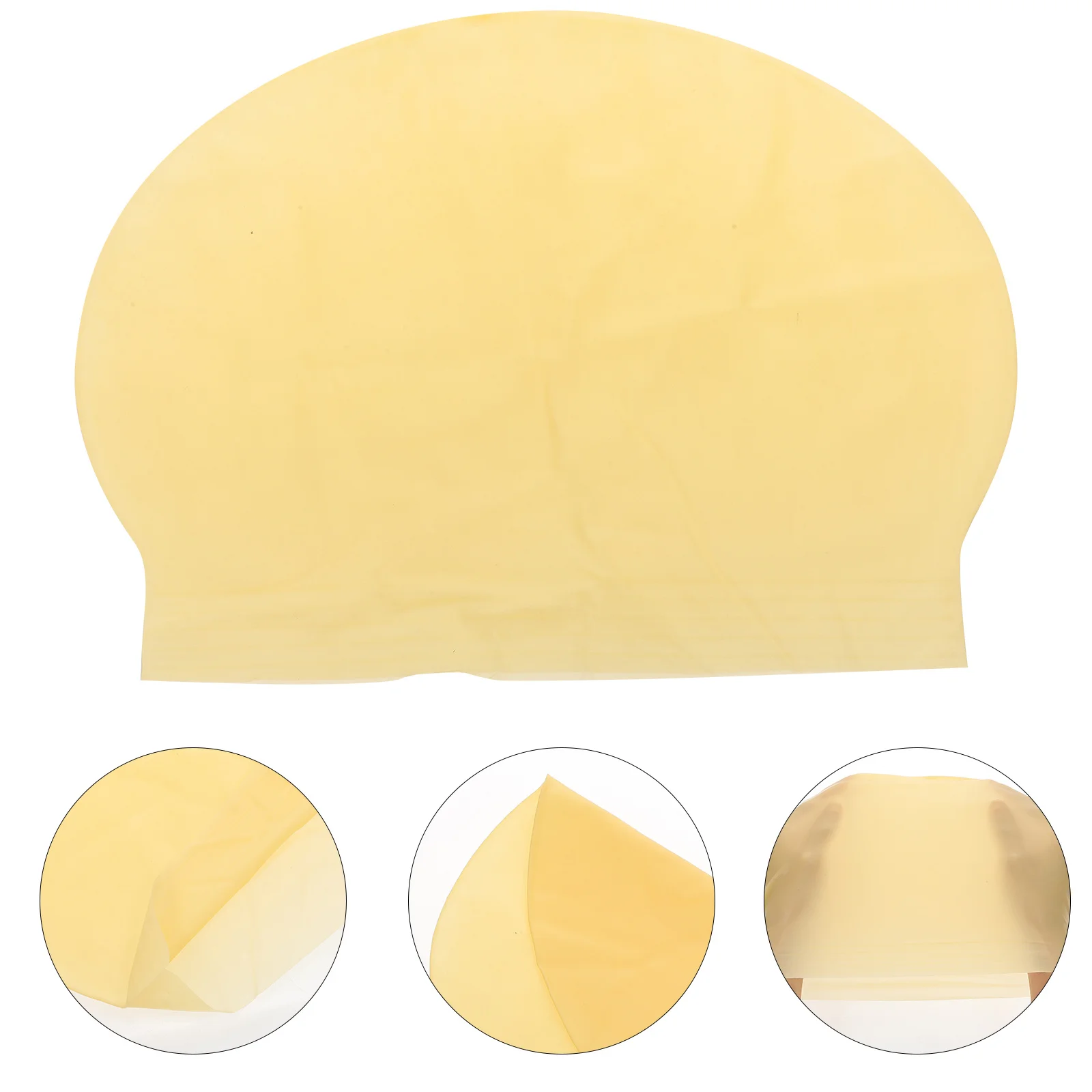 1 szt. Nakrycie głowy na łysą głowę Lateks Miękki Przyjazny dla skóry Zabawny Kostium na Halloween Akcesorium do Cosplay dla Dzieci Dorosłych na Imprezę Dowcip Dekoracja