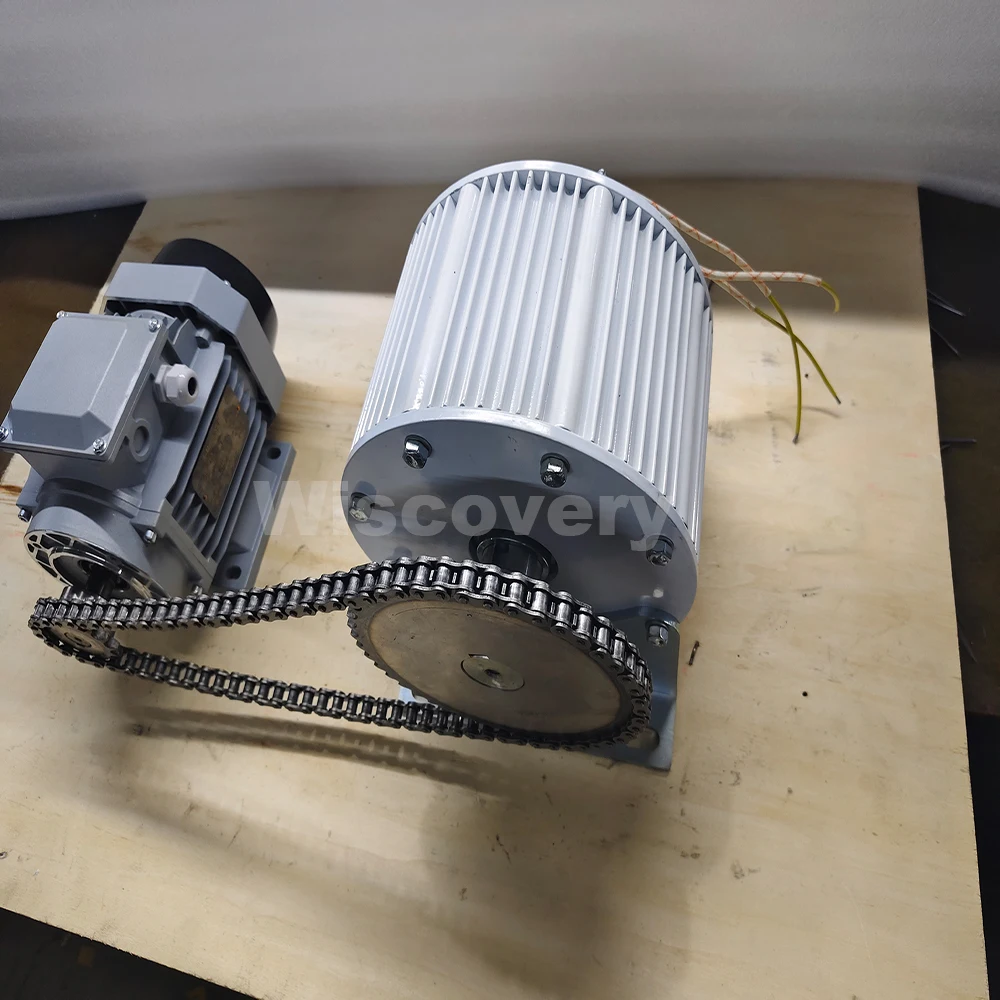 10KW 20KW 500RPM Permanent Magnet Wind Turbine Generator 48V 96V 120V 220V Low RPM New Generator Alternative Energy - view 3