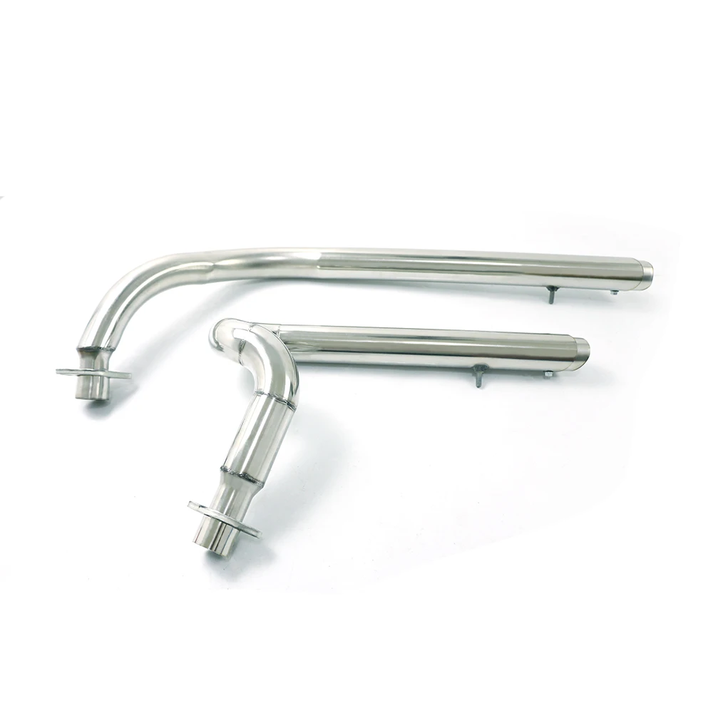 Motorcycle Exhaust Pipe Muffler Exhaust System Shortshots Staggered Pipe For Honda Shadow Steed 600 VLX600 VT600 VT VLX 600 view 3