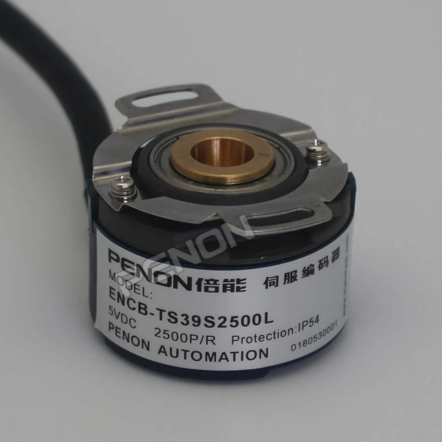 Serve Motor Rotary Optical Encoder Inner Hole 9MM Taper Hole 2500ppr ENCB-TS39S2500L-0.4m