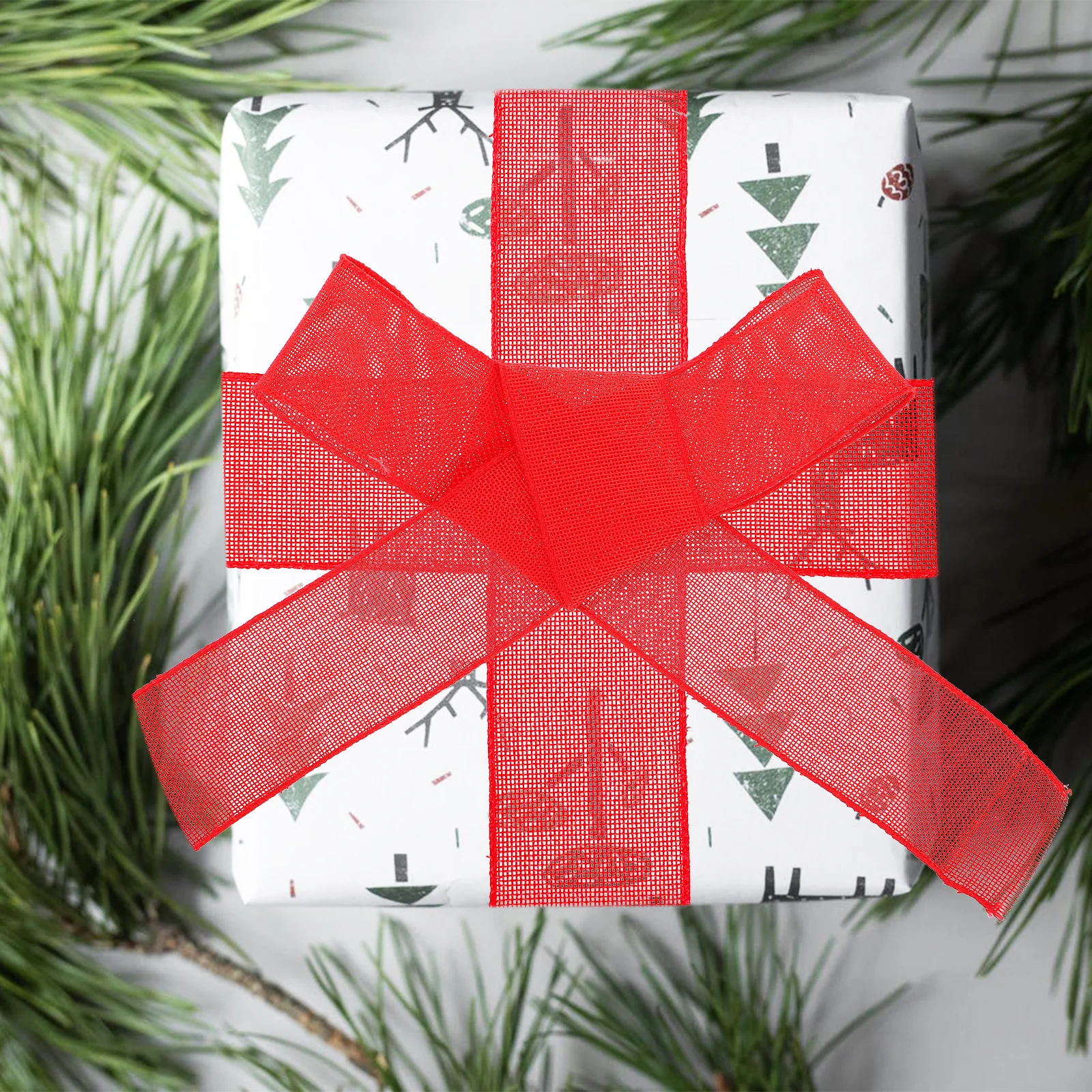 

1 Roll Solid Color Polyester Diy Ribbon For Gift Wrapping Decorative Flower Packaging Wedding Party Craft Making Present Ribbon