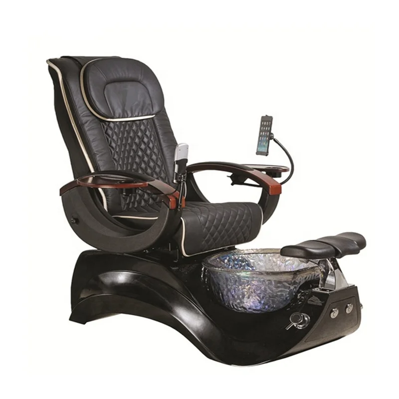 Modern Luxury Throne No Plumbing Nail Salon Beauty Shop Lay Down Electric Foot Spa Massage Pedicure Chair