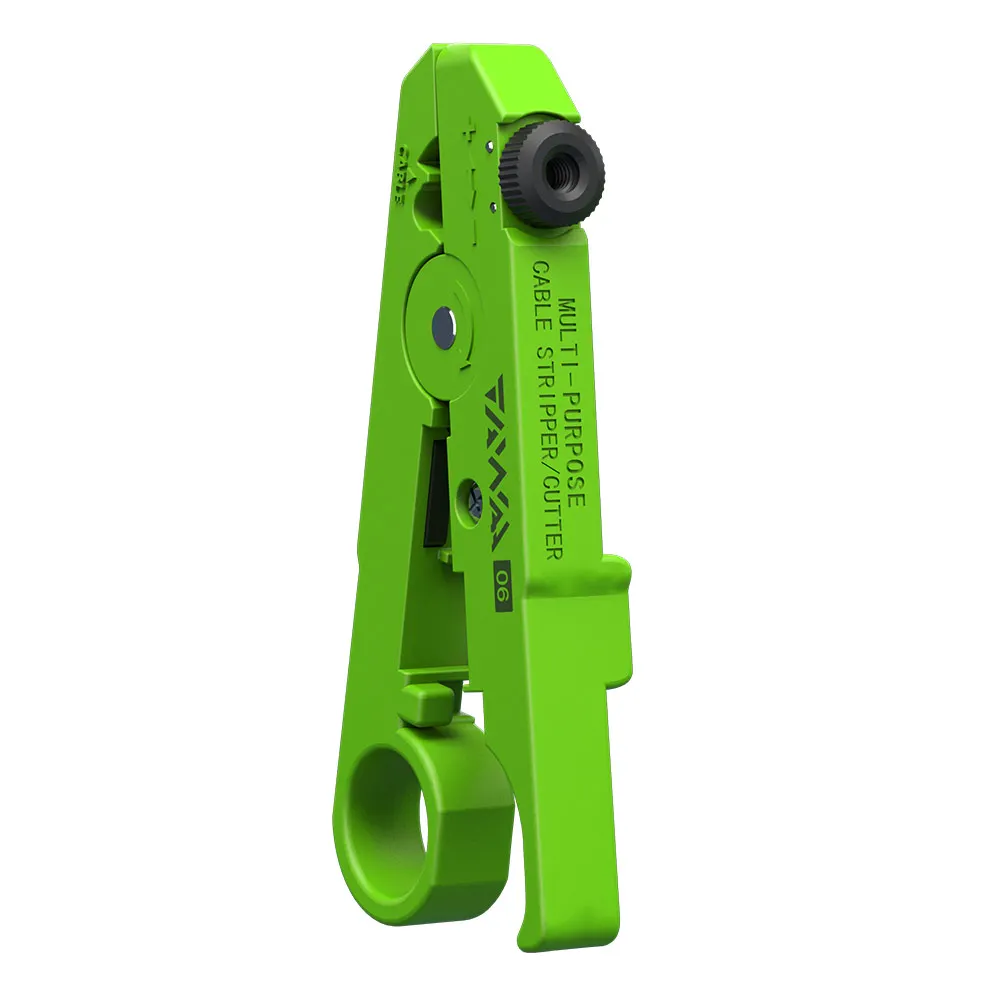 TAWAA 06 Multifunction Cable Stripper Wire Stripping Tool for Network Cable Coaxial Cable Fiber Drop Cable Stripper