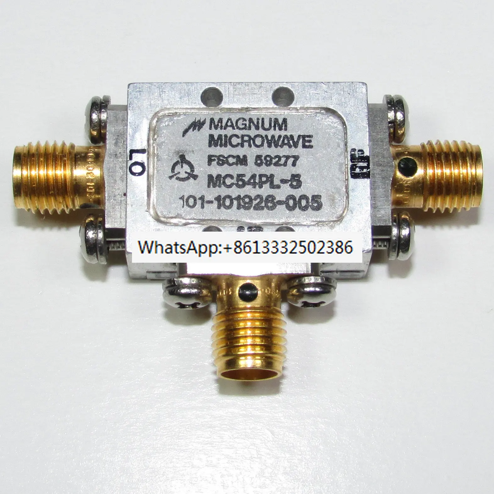 

MC54PL-5 3.5-12GHz SMA RF Microwave Coaxial Dual Balanced Mixer