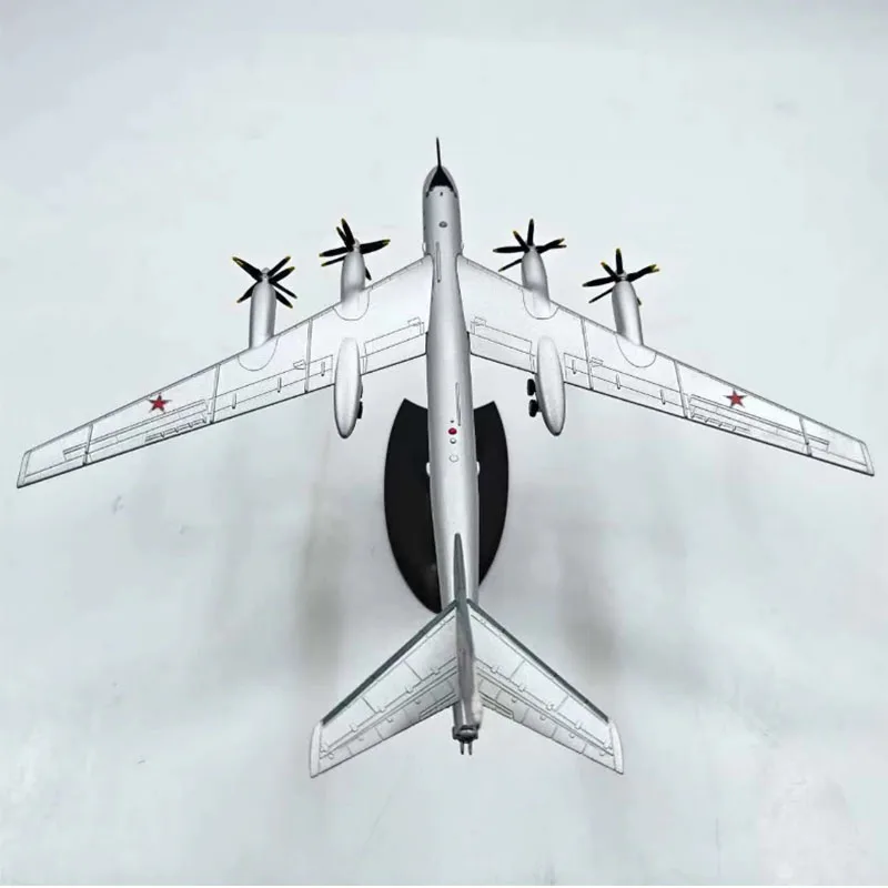 دييكاست الأصلي 1:200 الروسية TU-95 منفذها سبيكة نموذج طائرة جمع الديكور لعبة هدية Decration تذكارية