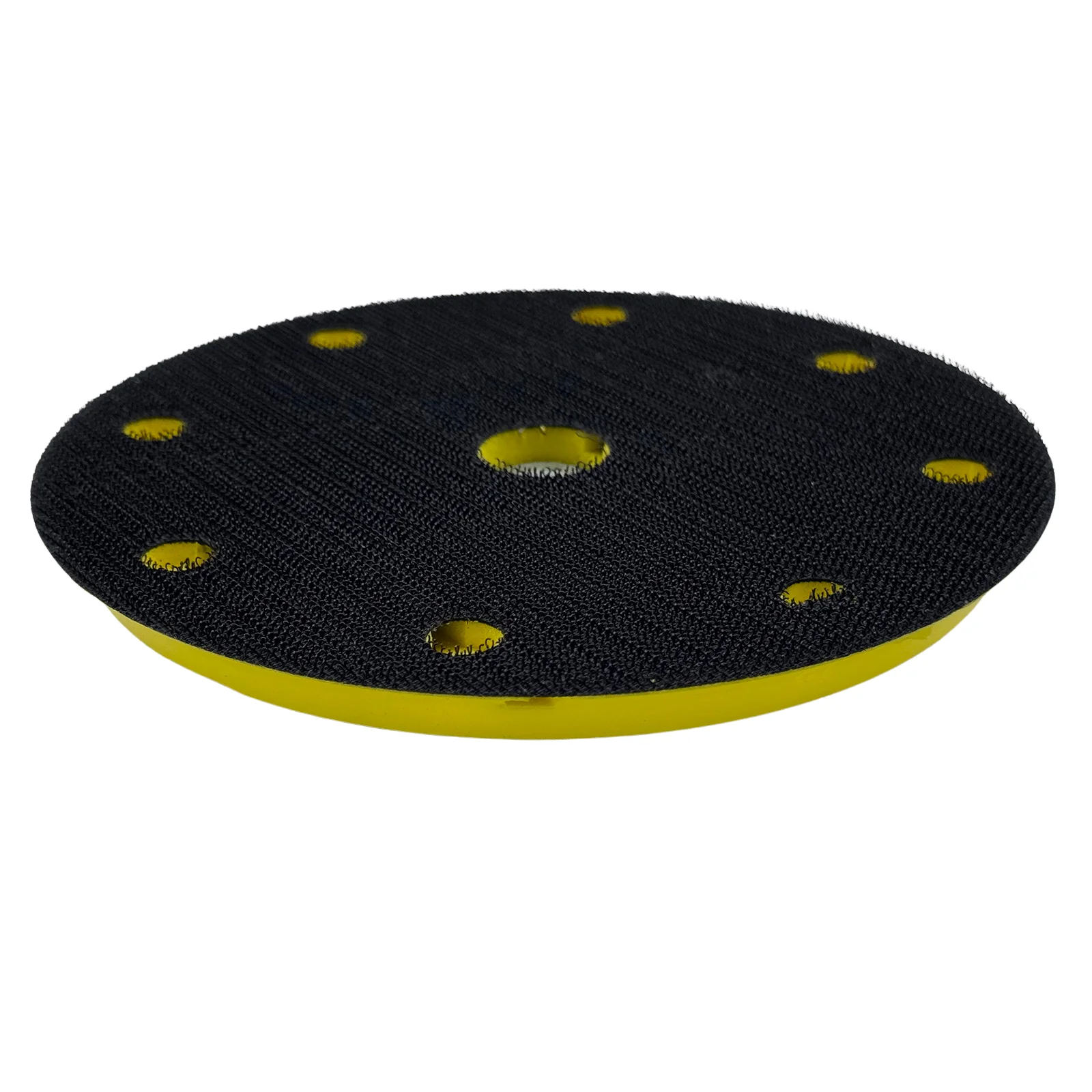 1 шт., 6-дюймовая шлифовальная подушечка с 9 отверстиями, крючок и петля, 5/16 дюйма, 24-резьбовая подложка, 150 мм, шлифовальная машина DA и полировальная опорная пластина для пневматической шлифовальной машины