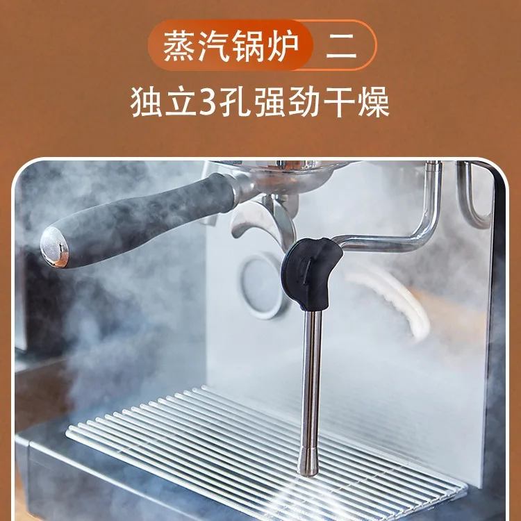 Commercial coffee machine regulated extraction continuous cup PID precise temperature control