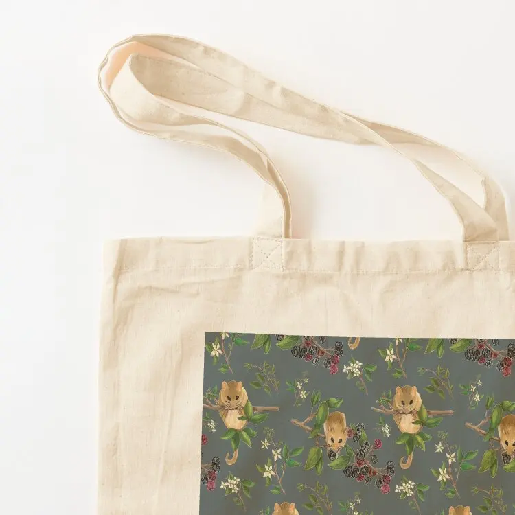 Hazel Dormouse Tote Bag Customizable tote bag supermarket folding bag Shopping bags 3