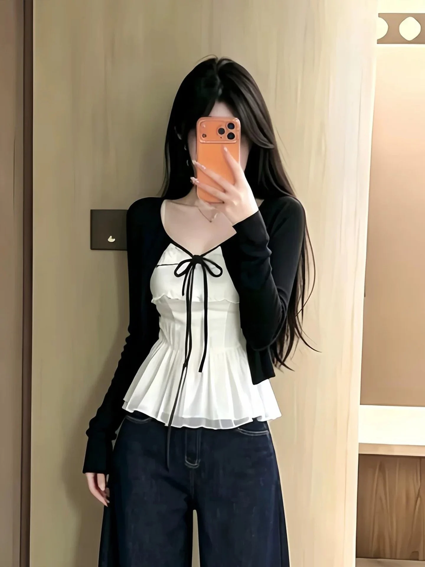 Black Long Sleeve Lace Crop To - Crop Top Crochet review and price