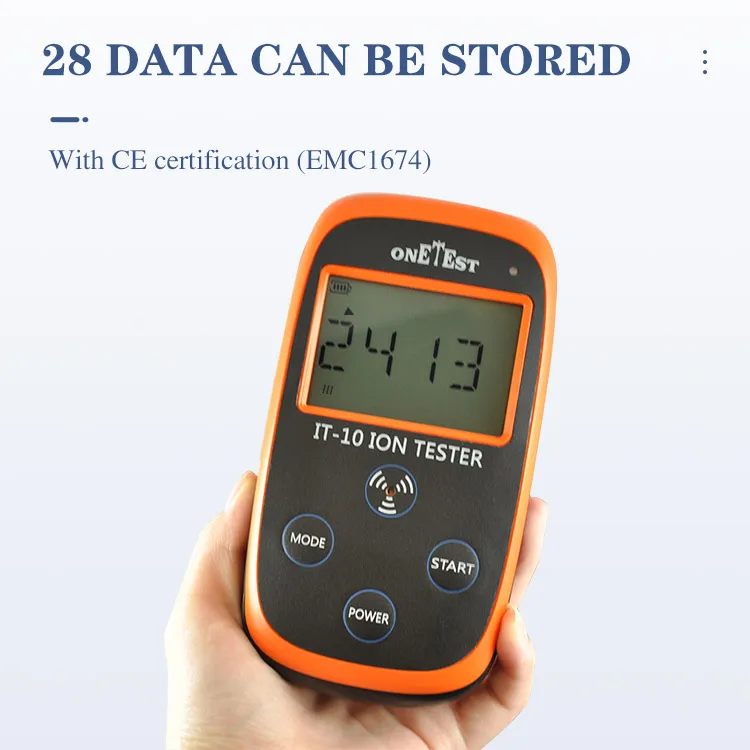 IT-10 Solid Negative  Ion Detector With Large Range for Mineral and Textile Testing