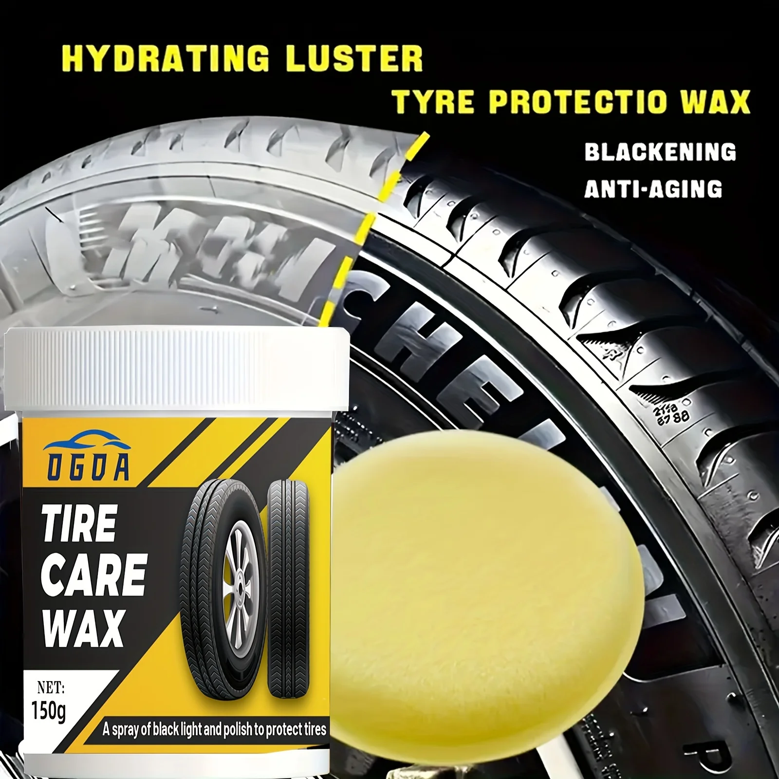 

Shine Tire Renovate — долговечная черная паста для ухода за шинами, предотвращает растрескивание и старение, восстанавливает цвет, материал ABS, идеально подходит для автомобиля