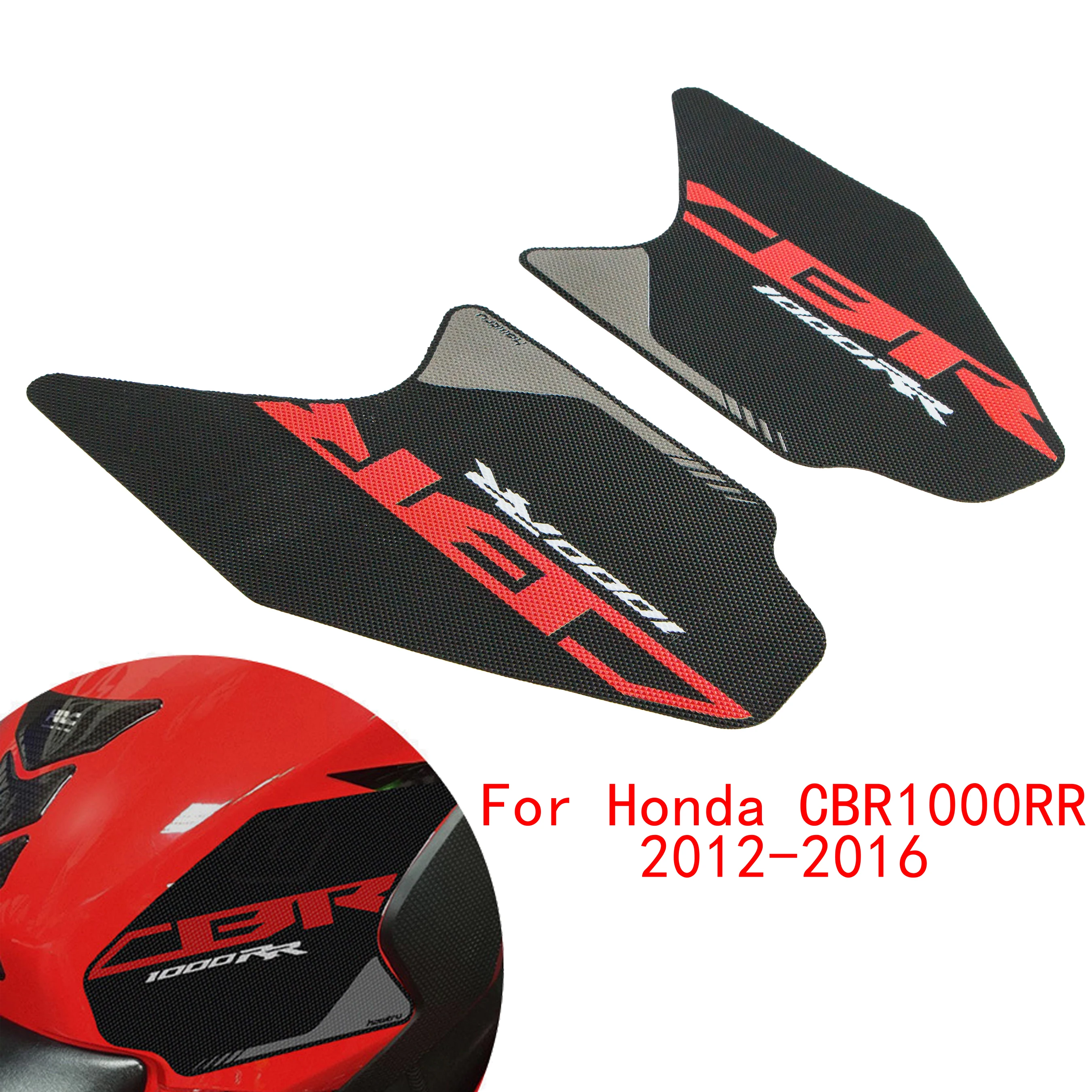

CBR 1000 RR 2016 мотоциклетная боковая накладка на бак, защита наколенника, противоскользящая наклейка для Honda CBR1000RR CBR1000-RR 2015 2014-2012