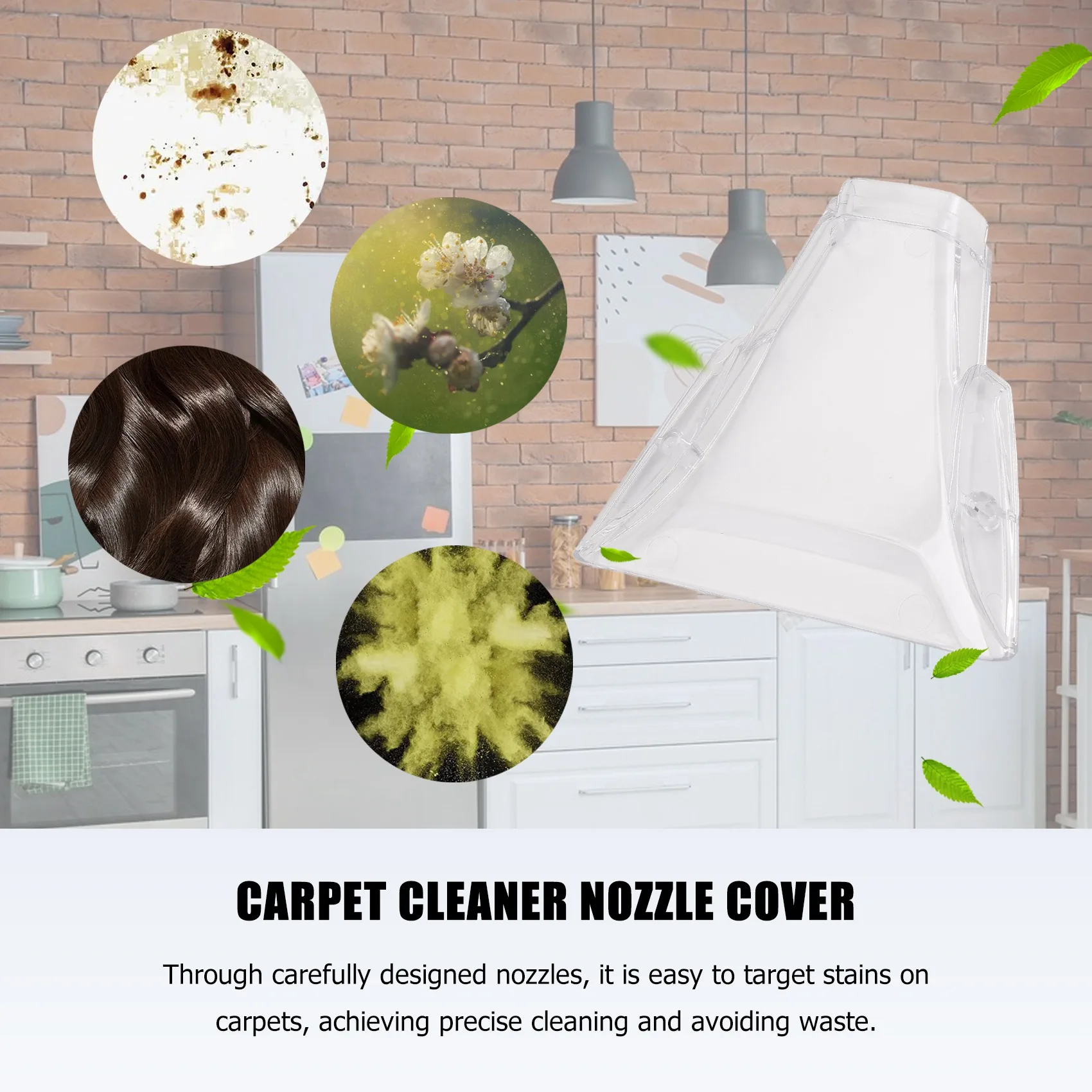 Крышка насадки для чистки ковров для Karcher Puzzi 8/1C 100 200, сменный пылесос для обивки, аксессуары для ручных инструментов # A66K