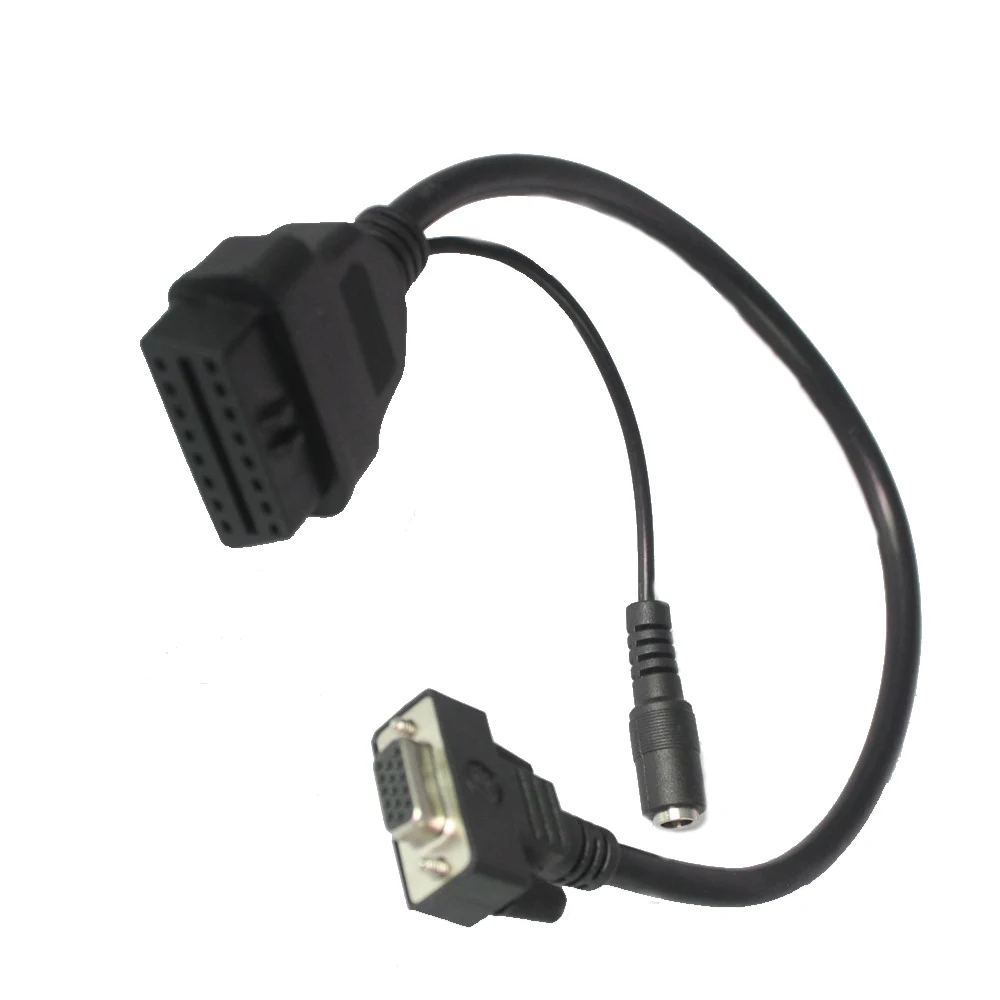for Launch X431 15PIN to 16PIN OBD2 Cable Adapter Conversion Auto Diag IDIAG DIAGUN III Main Cable Diagnostic Tools