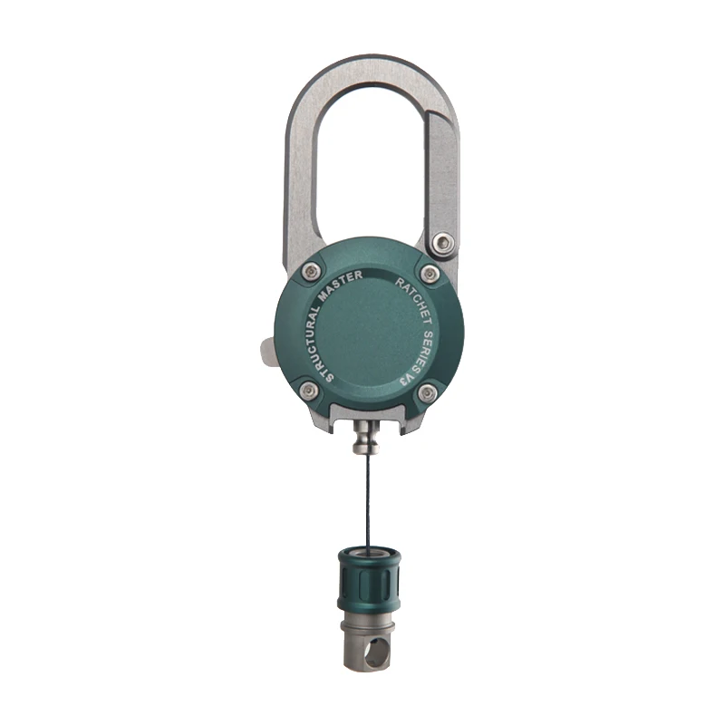 keychain-mountaineering-buckle-men's-car-high-end-telescopic-titanium-alloy-outdoor-fishing-buckle