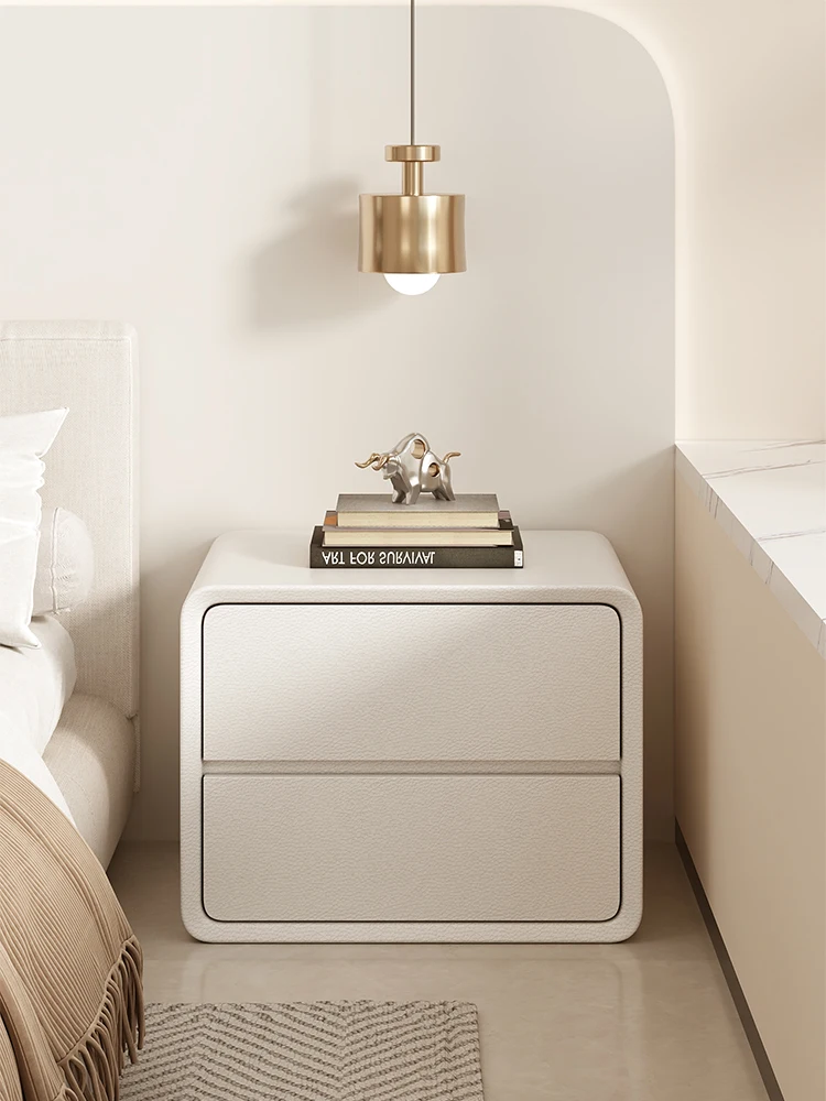 Compact Wooden Nightstand - Easy to Assemble and Perfect for Storing Bedside Essentials