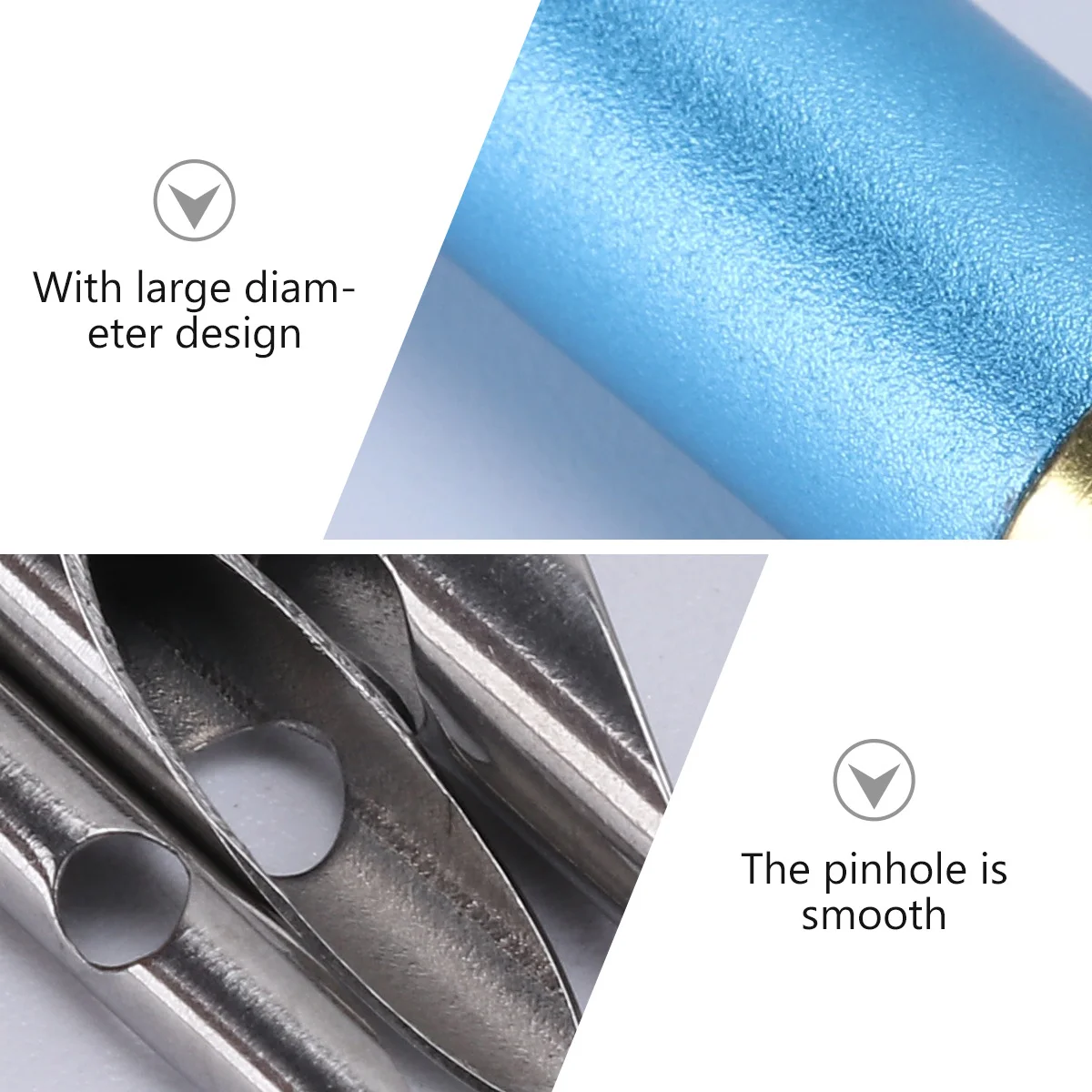 

5pcs Stainless Steel Embroidery Pen Punch Needle Threader Set For Sewing Crafting Diy Crewel Cross Stitch Tool Kit Handicraft