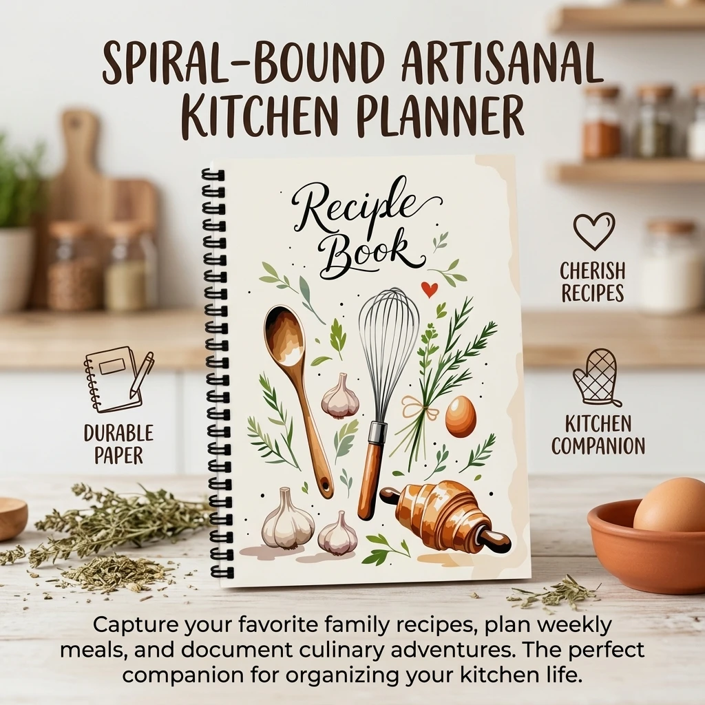 Su Geçirmez Spiral Tarif Defte - Meal Prep Book incelemesi ve fiyatı